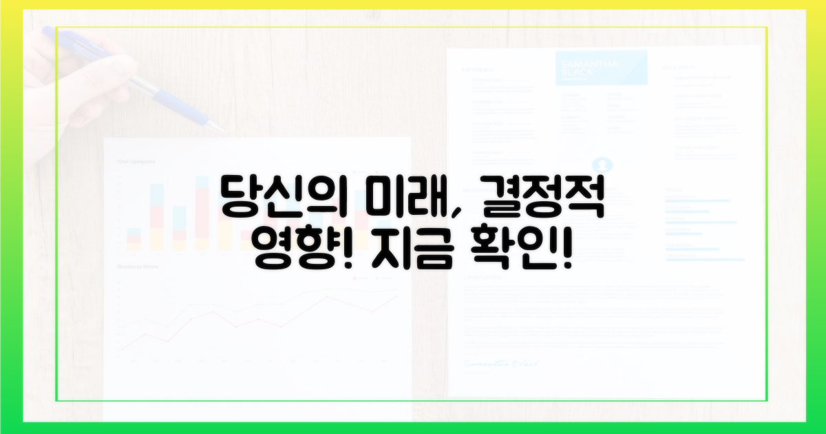 당신에게 미칠 영향, 확인하세요