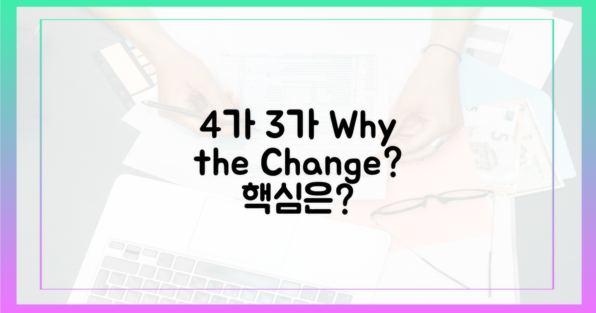 4가→3가, 왜 바뀌었을까요?