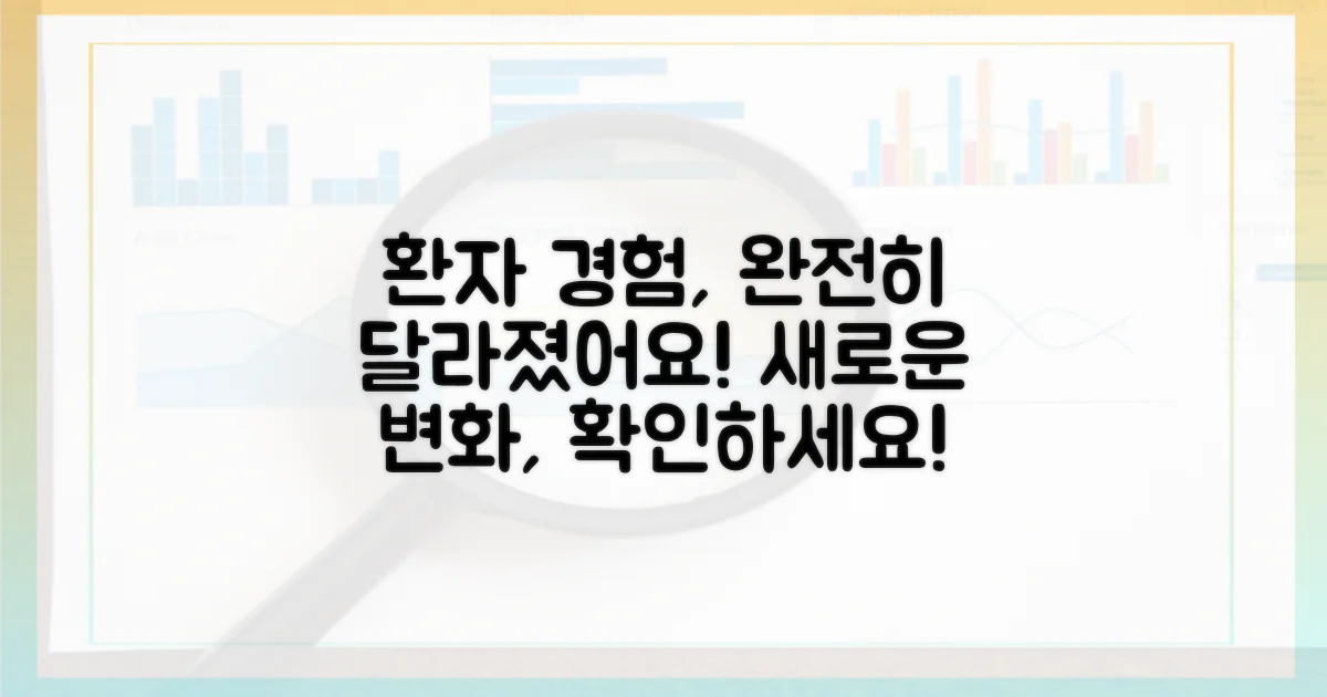 이전과 달라진 환자 경험