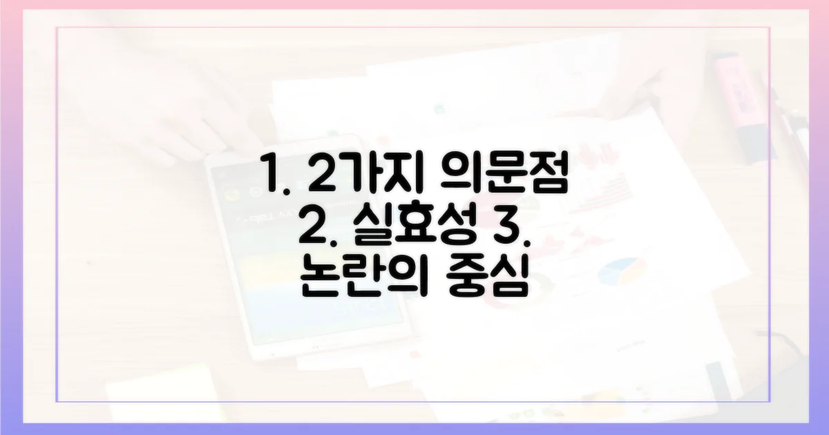 2가지 실효성 의문점