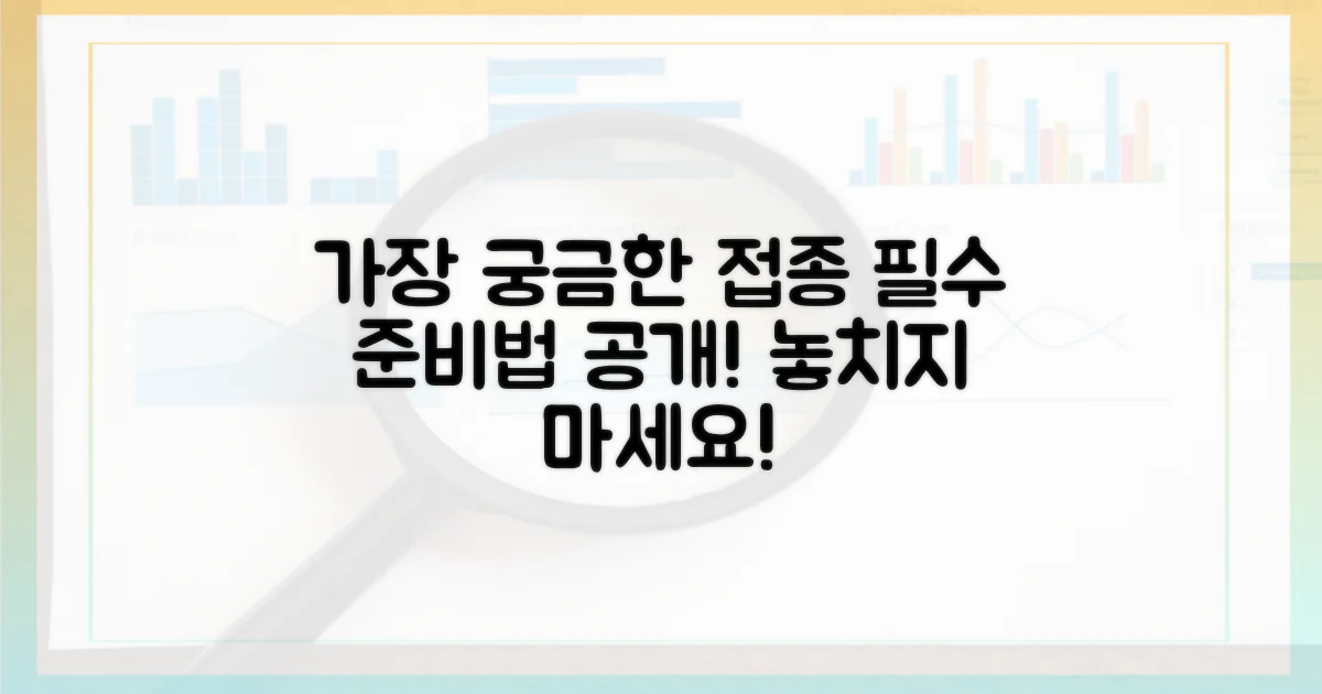 가장 궁금한 접종, 어떻게 준비할까?