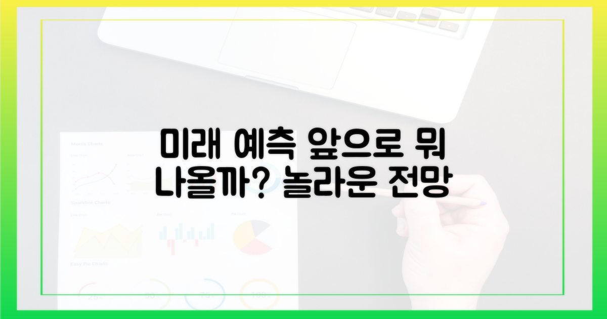 앞으로 어떻게 될지 전망하세요.