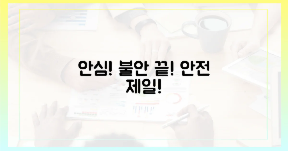 안전성, 불안감 해소