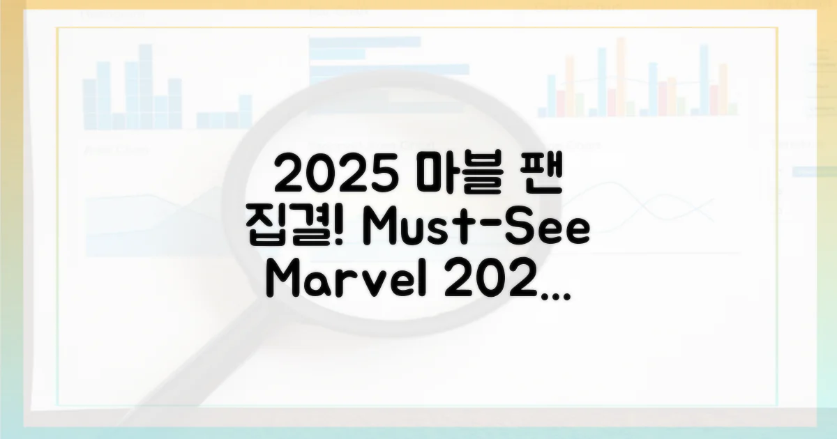 2025년, 마블 덕후 다 모여!
