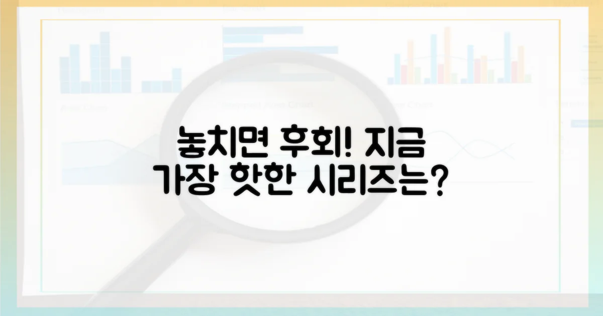 놓치면 후회할 핫한 시리즈는?
