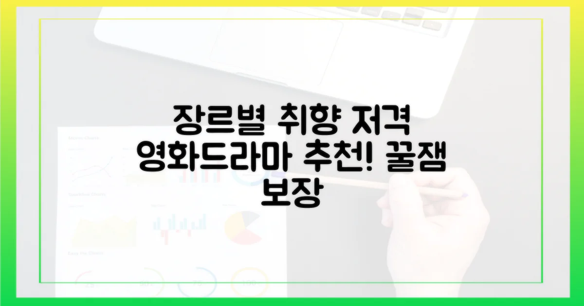 장르별 취향 저격 추천작