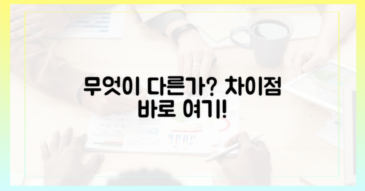 서비스, 어떤 점이 다를까?