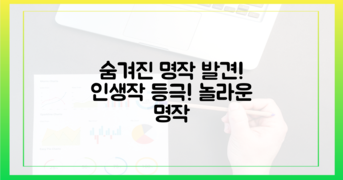 숨겨진 보석 같은 명작 발견