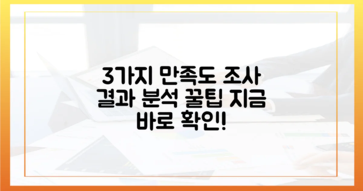 3가지 만족도 조사