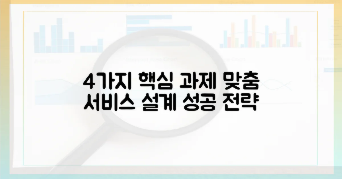 4가지 과제, 맞춤형 서비스 설계