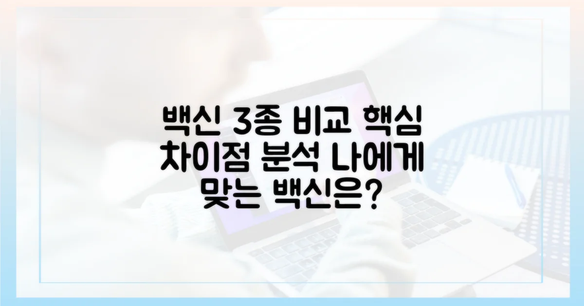 백신 3종, 무엇이 다른가