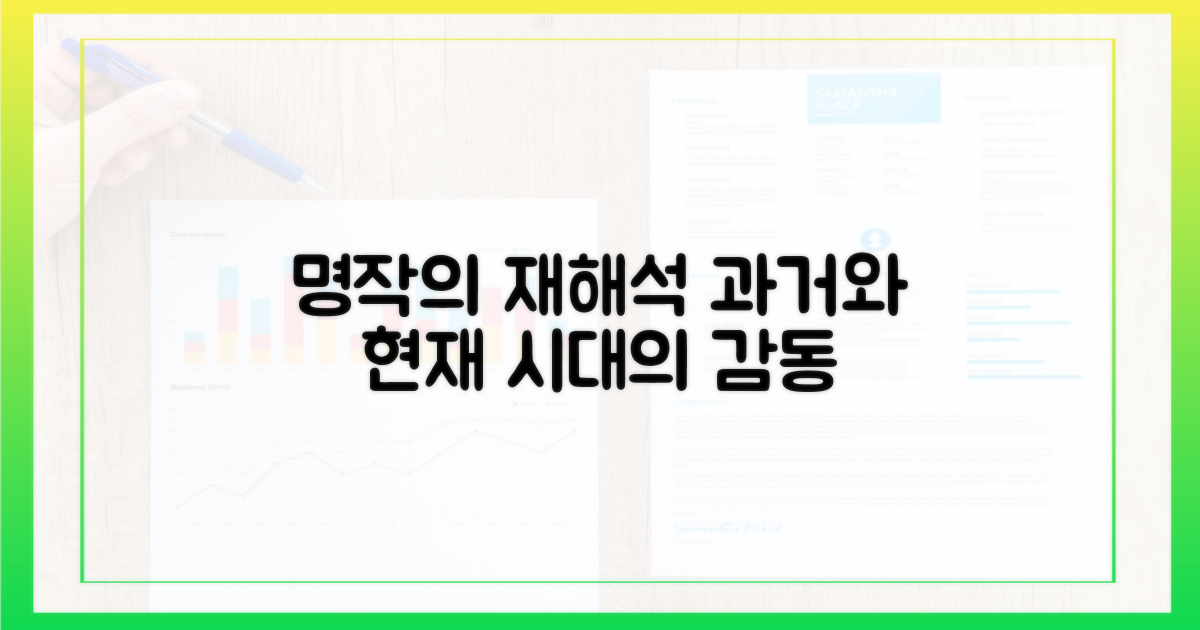 명작의 시대: 과거와 현재