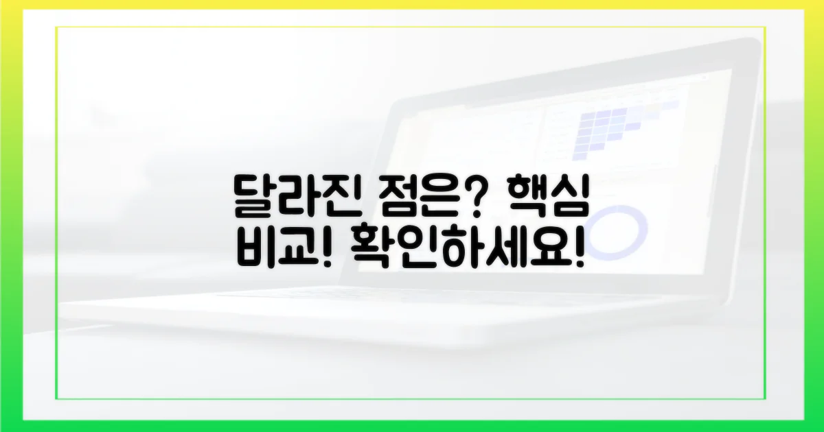 기존 대비 달라진 점은?