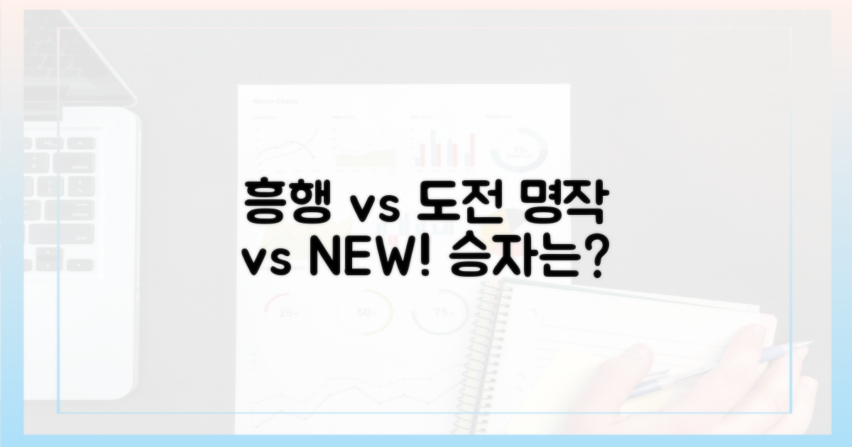 기존 흥행작 vs 신선한 시도