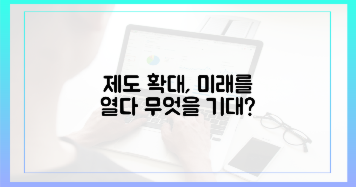 제도 확대, 무엇을 기대할까?