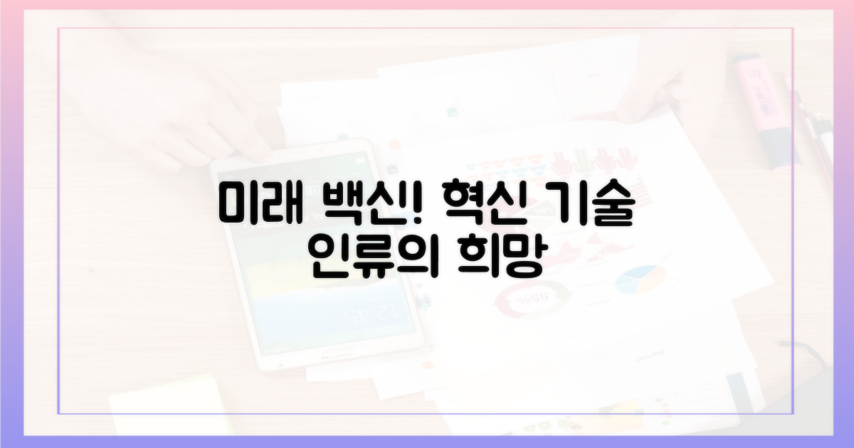 미래를 바꿀 백신!