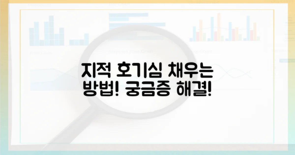 지적 호기심, 어떻게 채워줄까?