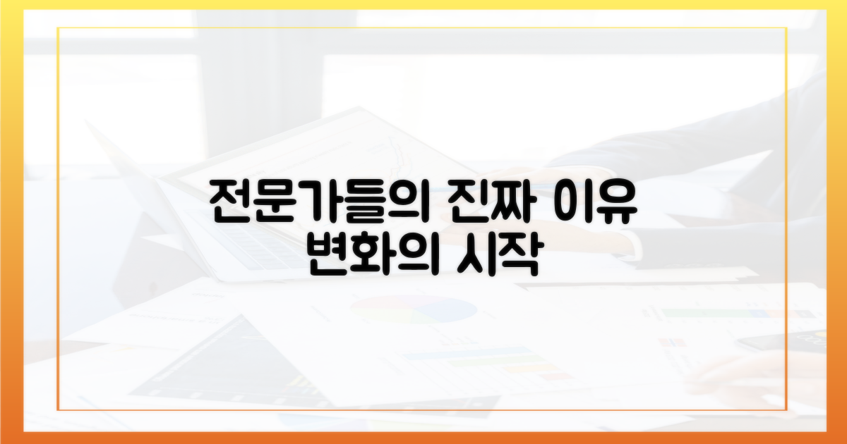 전문가들이 말하는 전환 이유