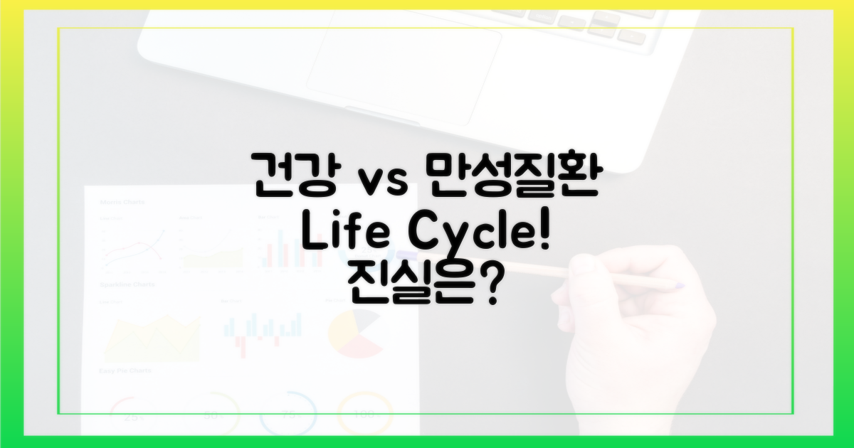 건강한 사람 vs 만성질환자