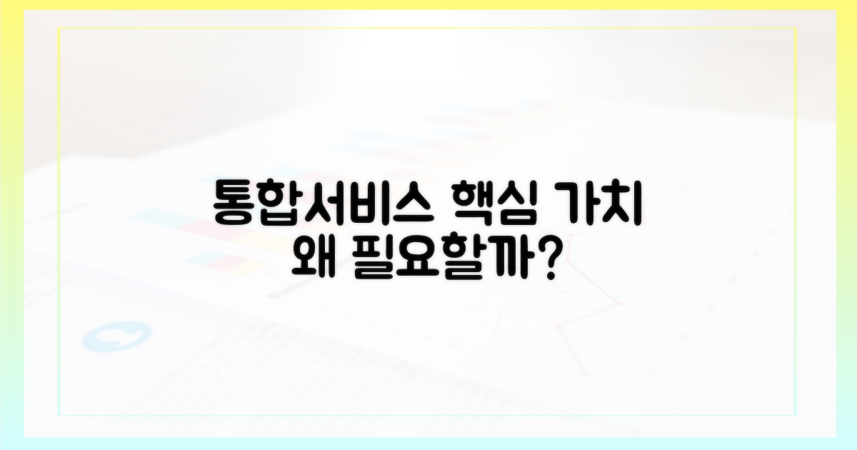 통합서비스, 왜 중요할까?