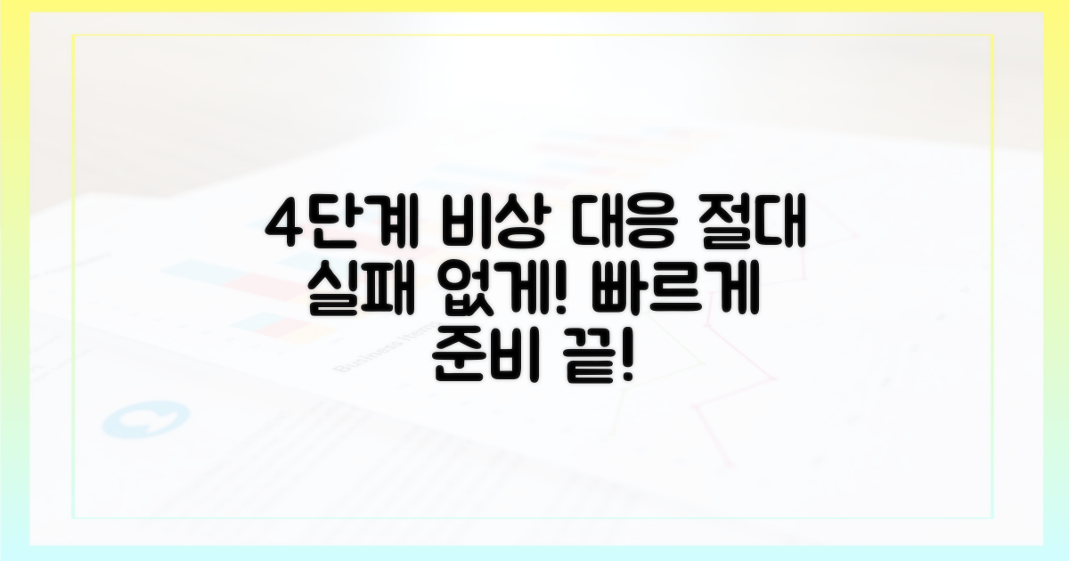 4단계 비상 대응 부재
