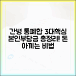 간병통합 3대 핵심, 본인부담금 총정리!