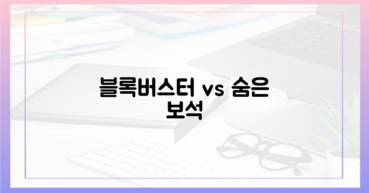 블록버스터 vs 숨은 명작
