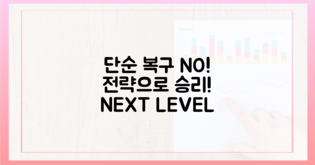 단순 복구 넘어선 전략