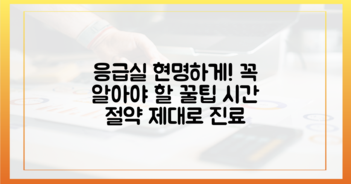 현명한 응급실 이용 가이드