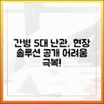 간병 5가지 과제, 현장 목소리 담은 해결책