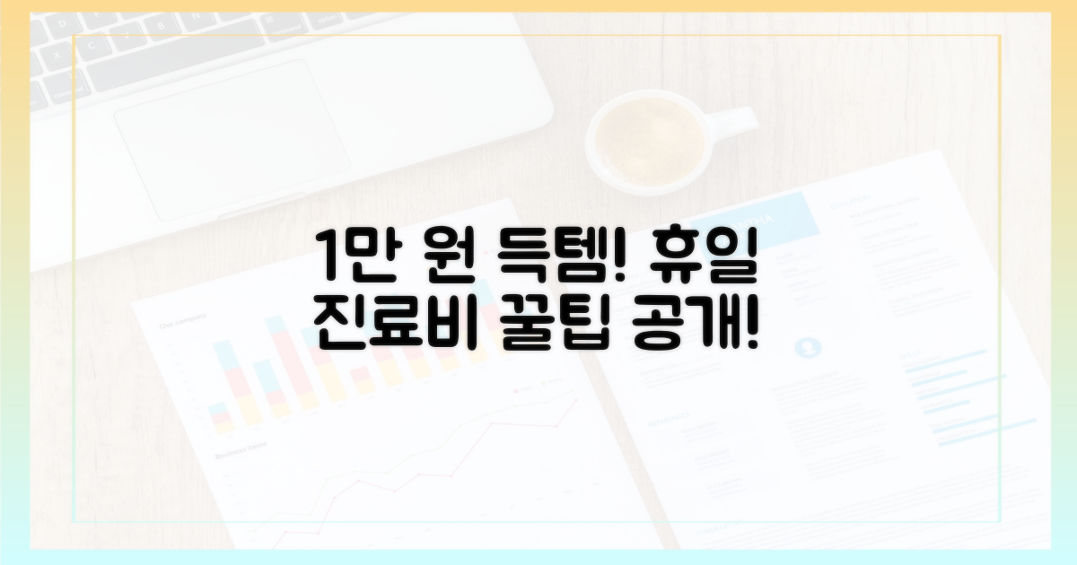 1만 원 절약! 휴일 진료비 현명하게
