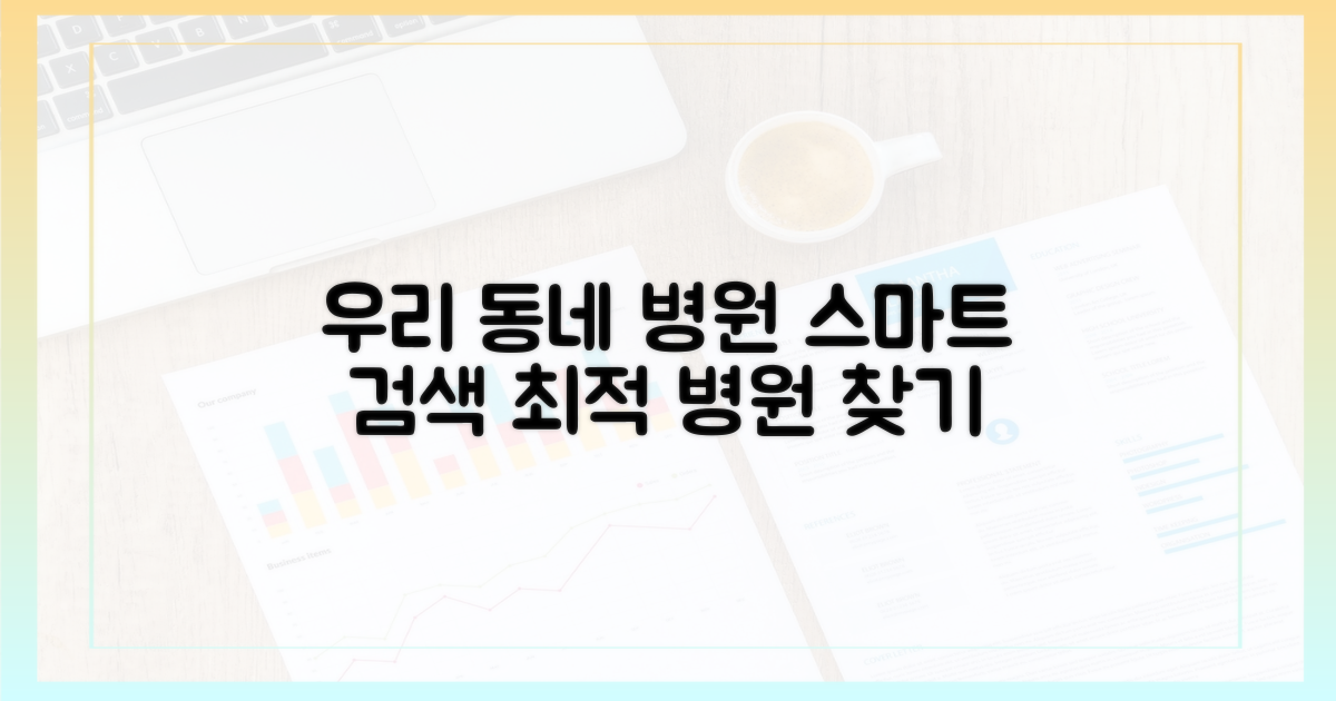 우리 동네 최적 병원, 스마트하게 검색