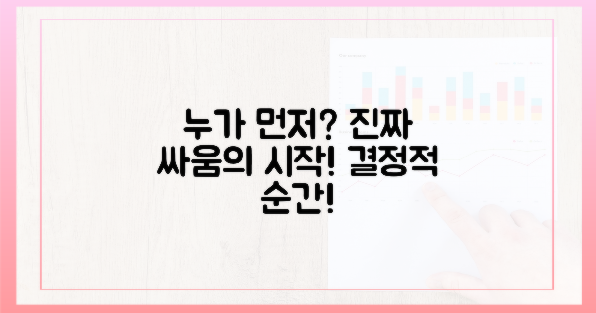 누가 먼저 맞아야 할까?