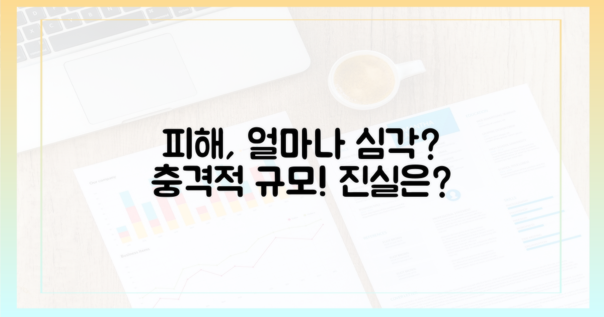 피해 규모, 얼마나 심각할까?