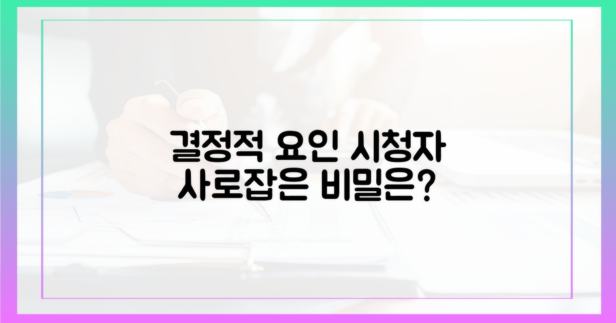 시청자를 사로잡은 결정적 요인은?