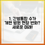 간병통합 수가 개편, 병원 현장은 어떻게 변할까?