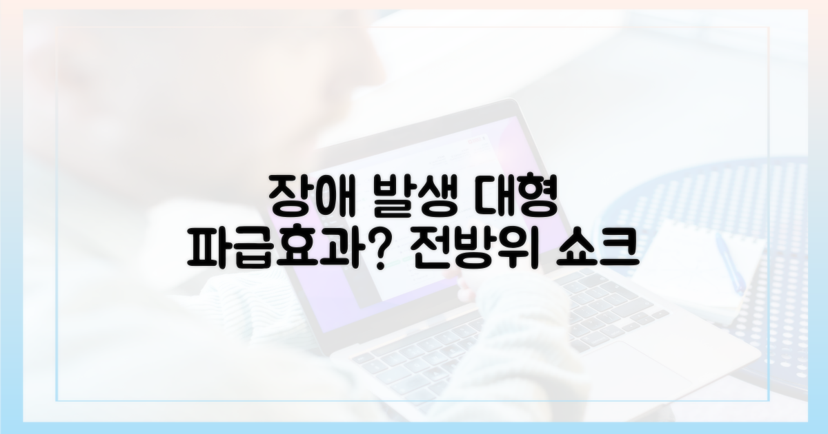 장애 발생, 파급 효과는 얼마나?