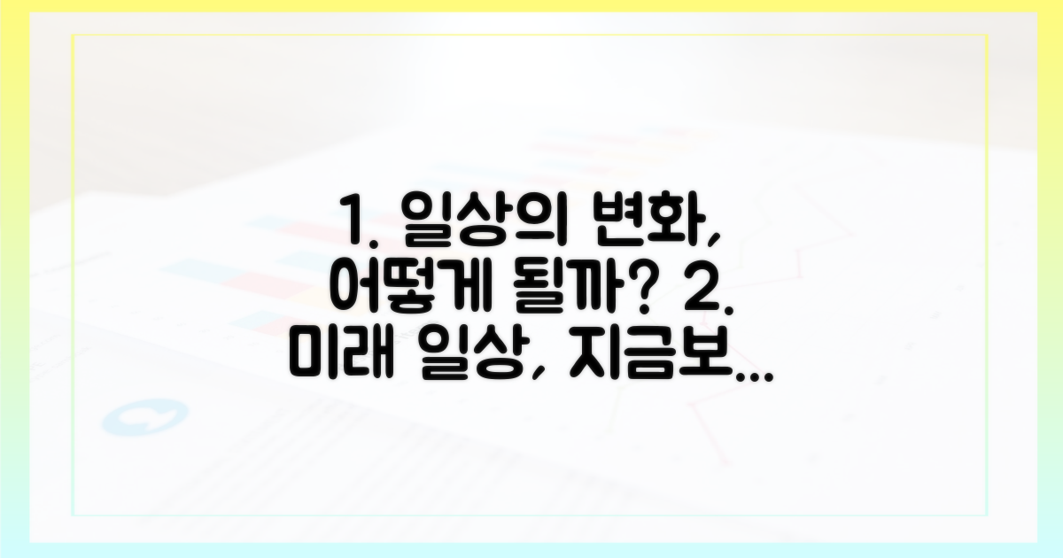 우리 일상은 어떻게 될까?