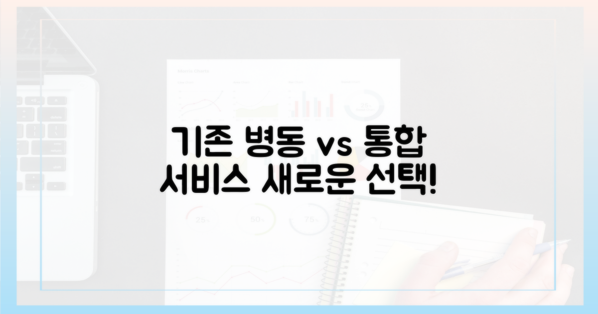 기존 병동 vs 통합 서비스