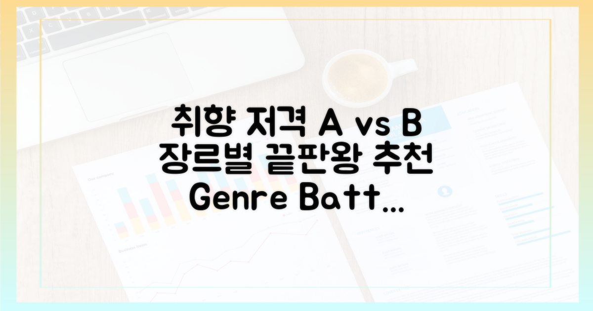 장르별 추천: 취향 저격 A vs B
