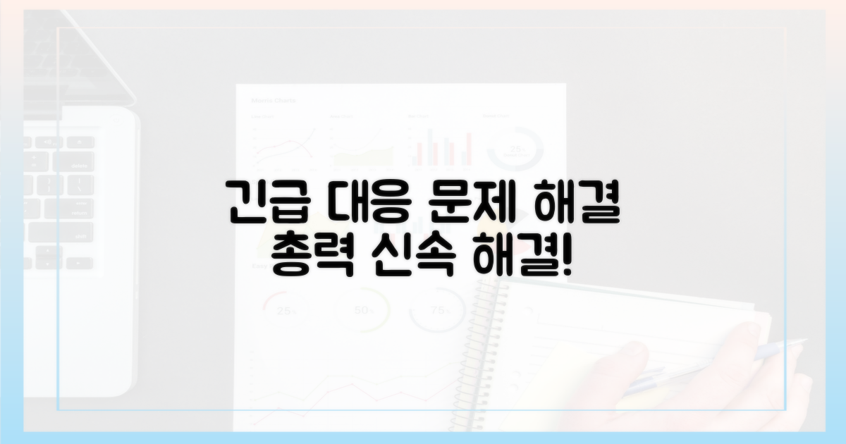 긴급 대응팀, 불편 해소 총력