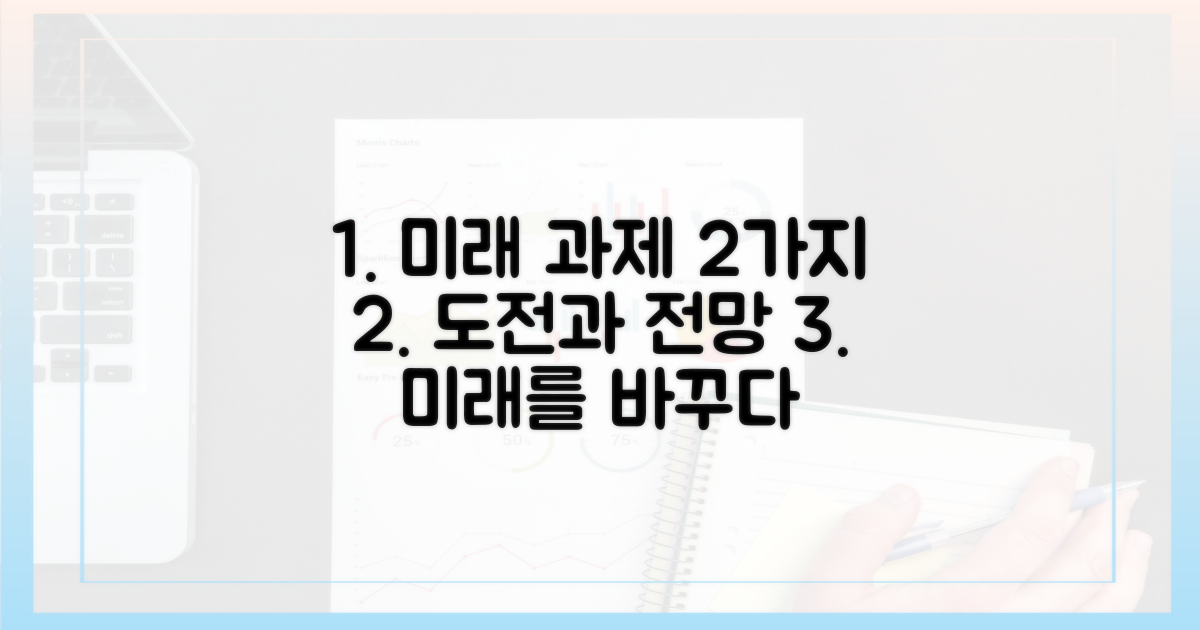 2가지 과제, 미래 전망