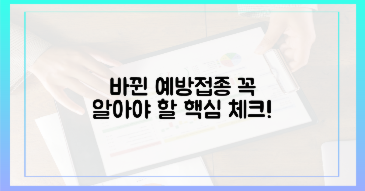 예방접종, 무엇이 달라졌나