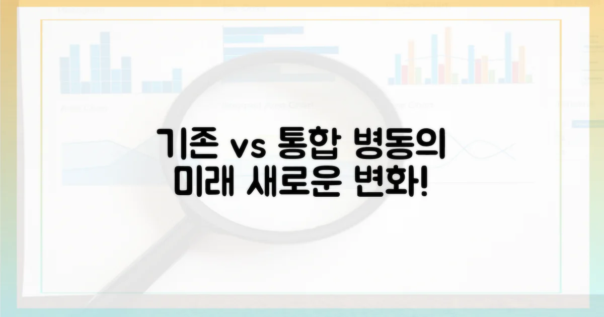 기존 병동 vs 통합 병동