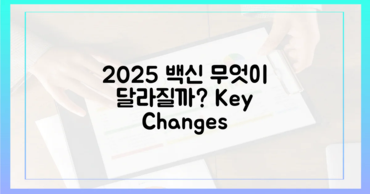 2025년 백신, 무엇이 달라지나?