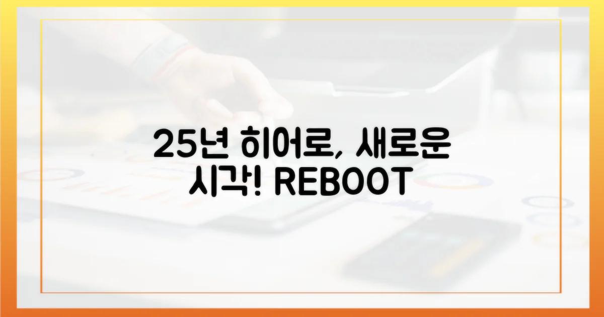 25년 히어로, 새로운 시각