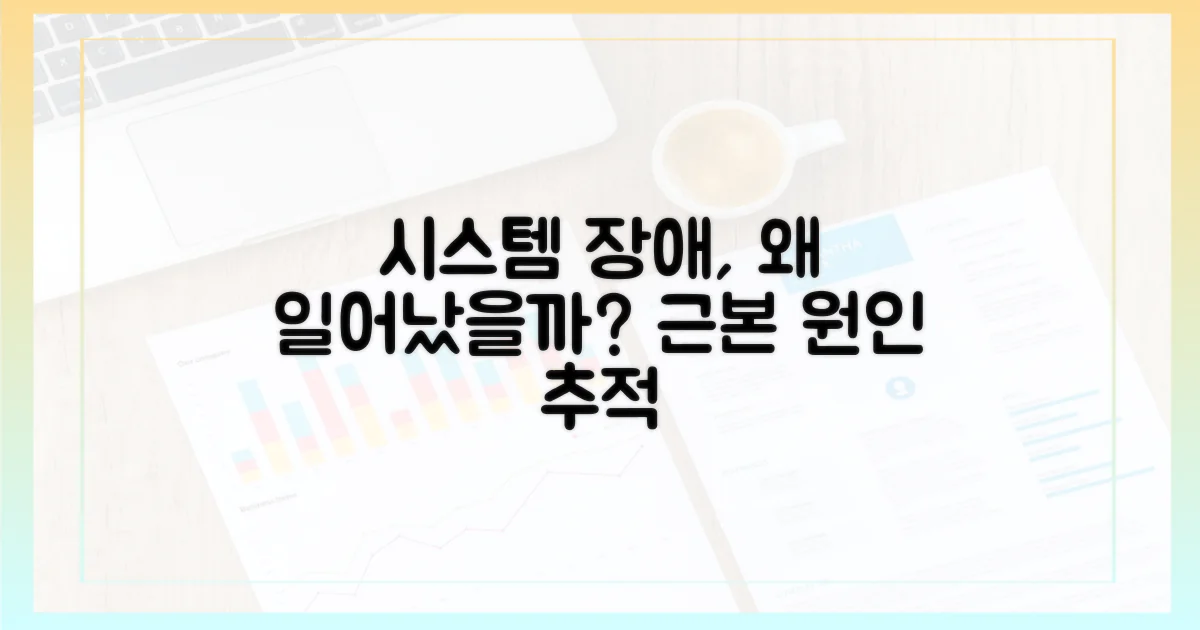 시스템 장애, 왜 발생했을까?