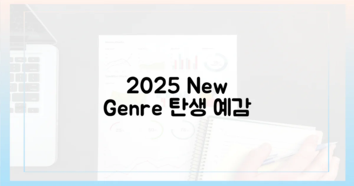 2025년, 새로운 장르의 탄생 예감