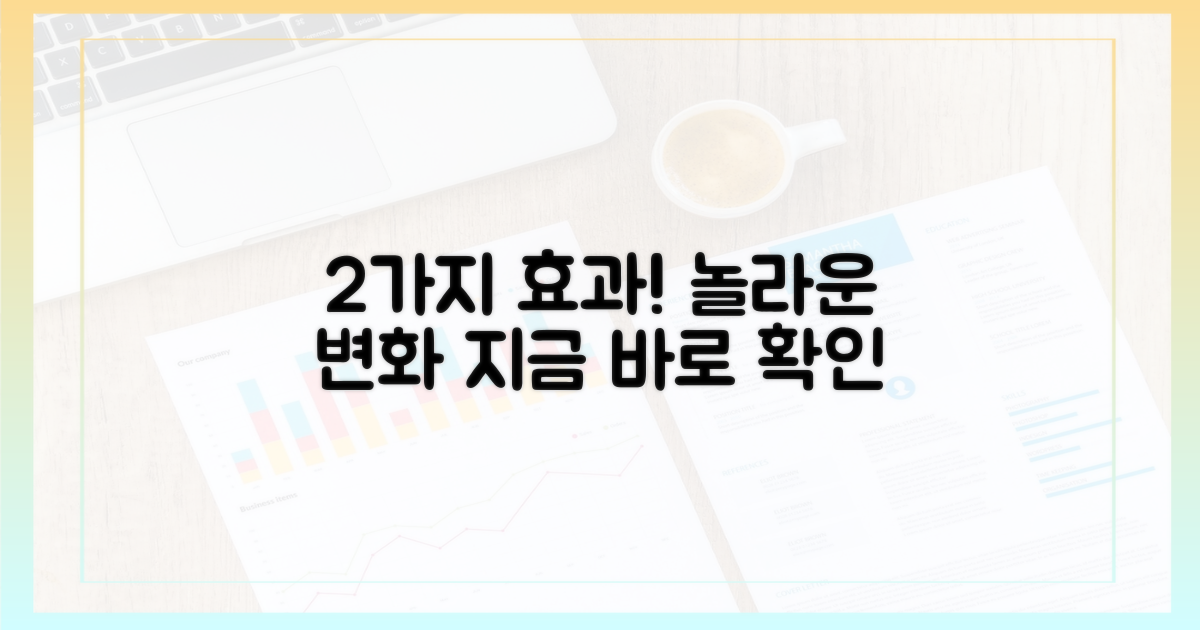 2가지 기대 효과