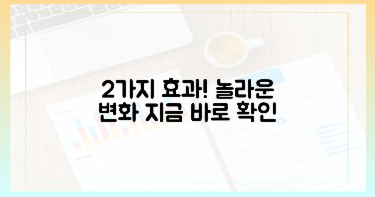 2가지 기대 효과